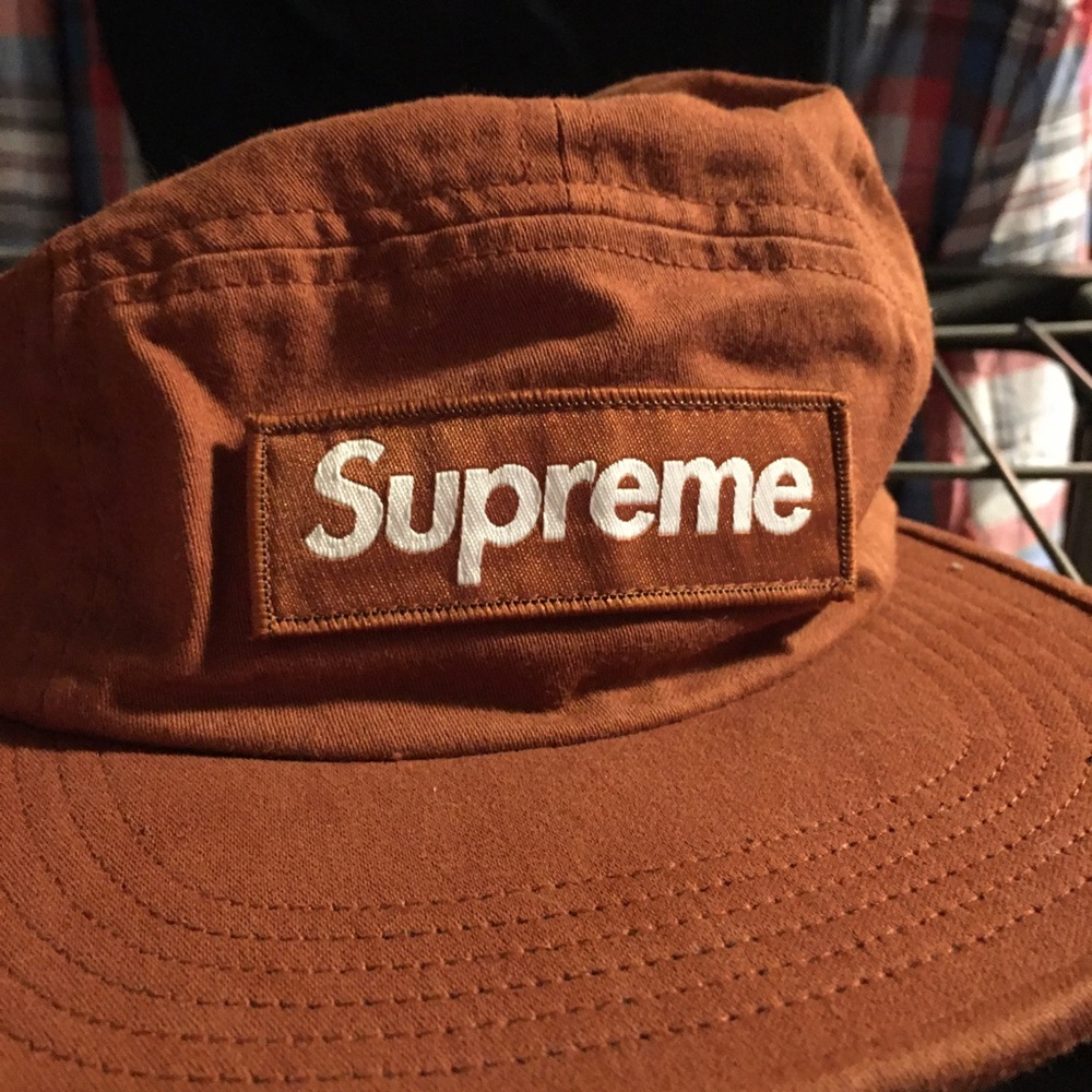 Supreme military camp cap rust Orange - Picture 2 of 3